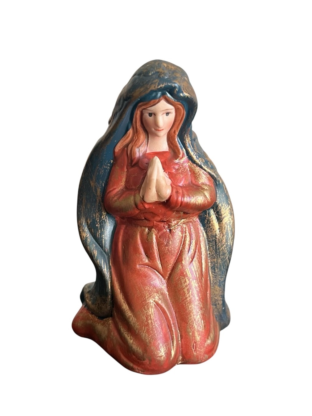 Ashland Classic Nativity Virgin Mary Ceramic Figurine Replacement Piece 4in